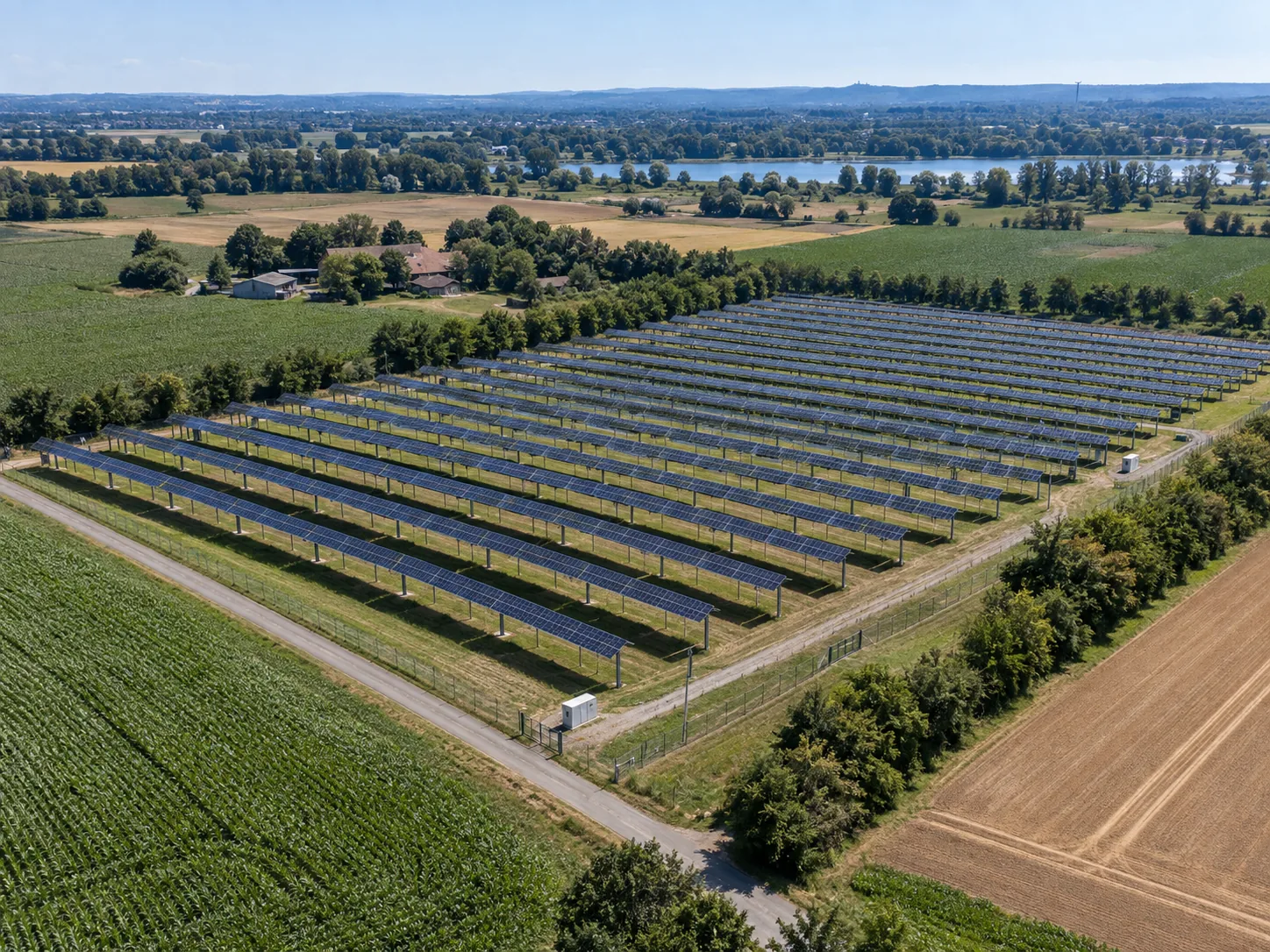 Agri-PV-Projekt Sonnenfeld Petershagen