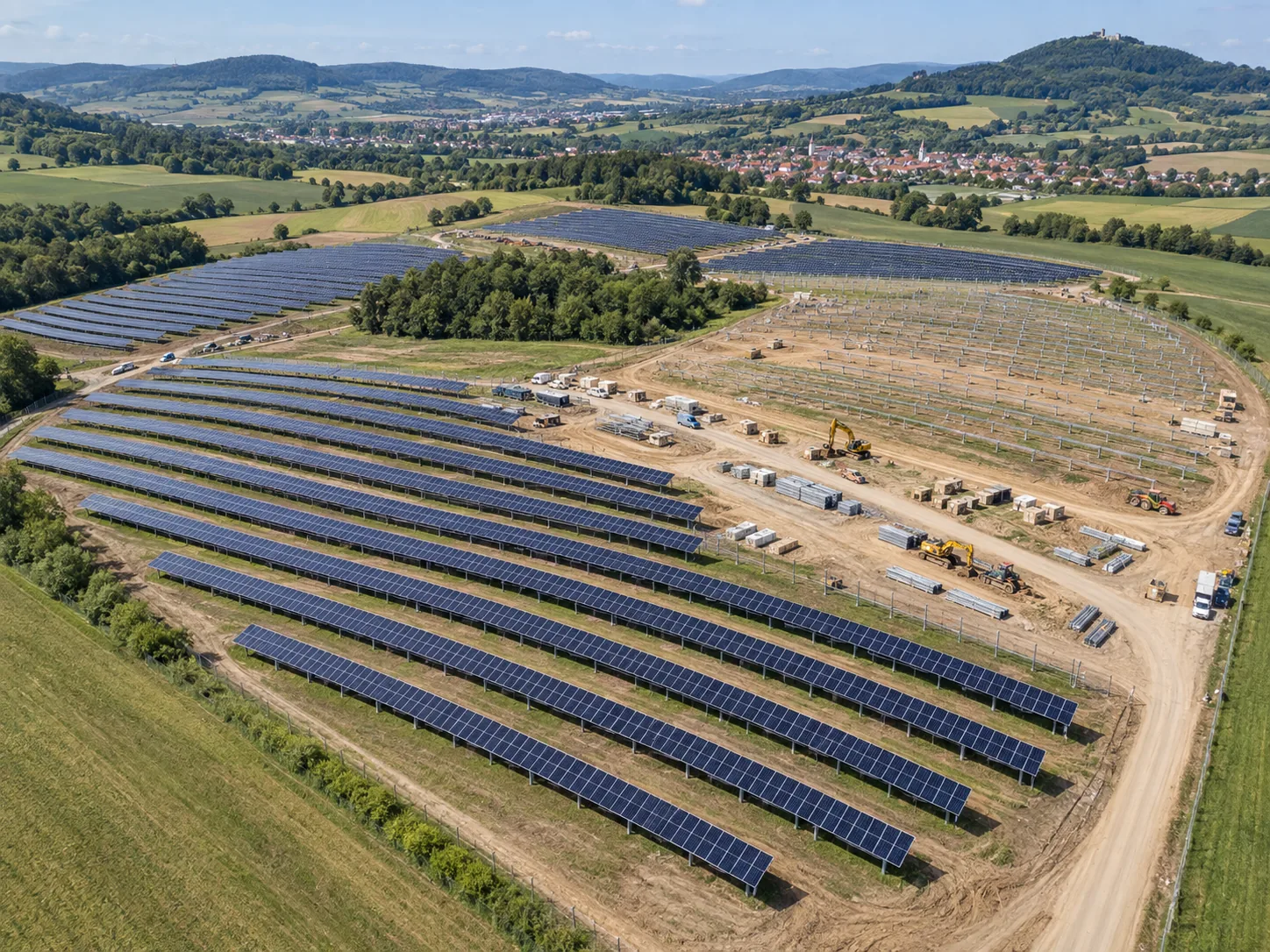 Agri-PV-Projekt Am Rosenberg